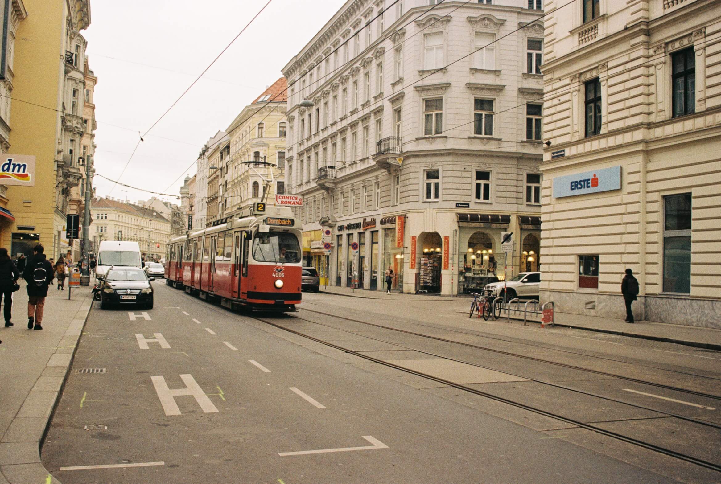 tram - Vienna, Austria